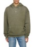 ANTIK DENIM Hooded Medallion Embellished Sweater