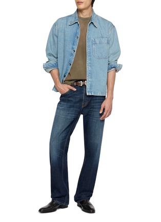 Figure View - Click To Enlarge - ANTIK DENIM - Vintage Wash Crewneck T-shirt