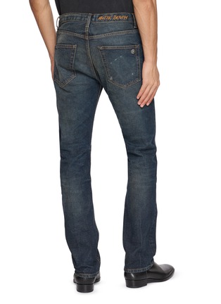 Back View - Click To Enlarge - ANTIK DENIM - Heritage Straight Dark Wash Jeans