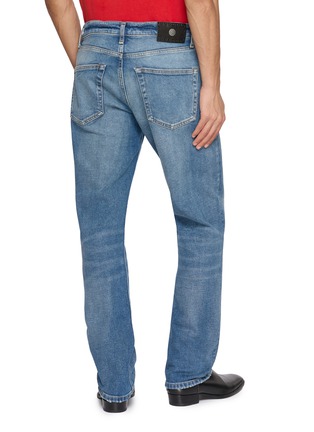 Back View - Click To Enlarge - ANTIK DENIM - California Straight Medium Wash Jeans