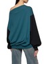 Back View - Click To Enlarge - MM6 MAISON MARGIELA - Off Shoulder Oversized Top