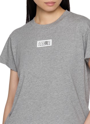  - MM6 MAISON MARGIELA - Logo Patch Cotton T-Shirt