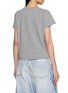 Back View - Click To Enlarge - MM6 MAISON MARGIELA - Logo Patch Cotton T-Shirt