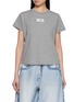 Main View - Click To Enlarge - MM6 MAISON MARGIELA - Logo Patch Cotton T-Shirt