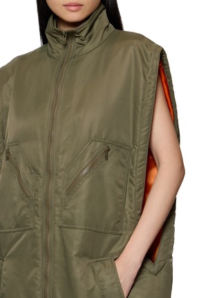  - MM6 MAISON MARGIELA - Elongated Zip Up Gilet