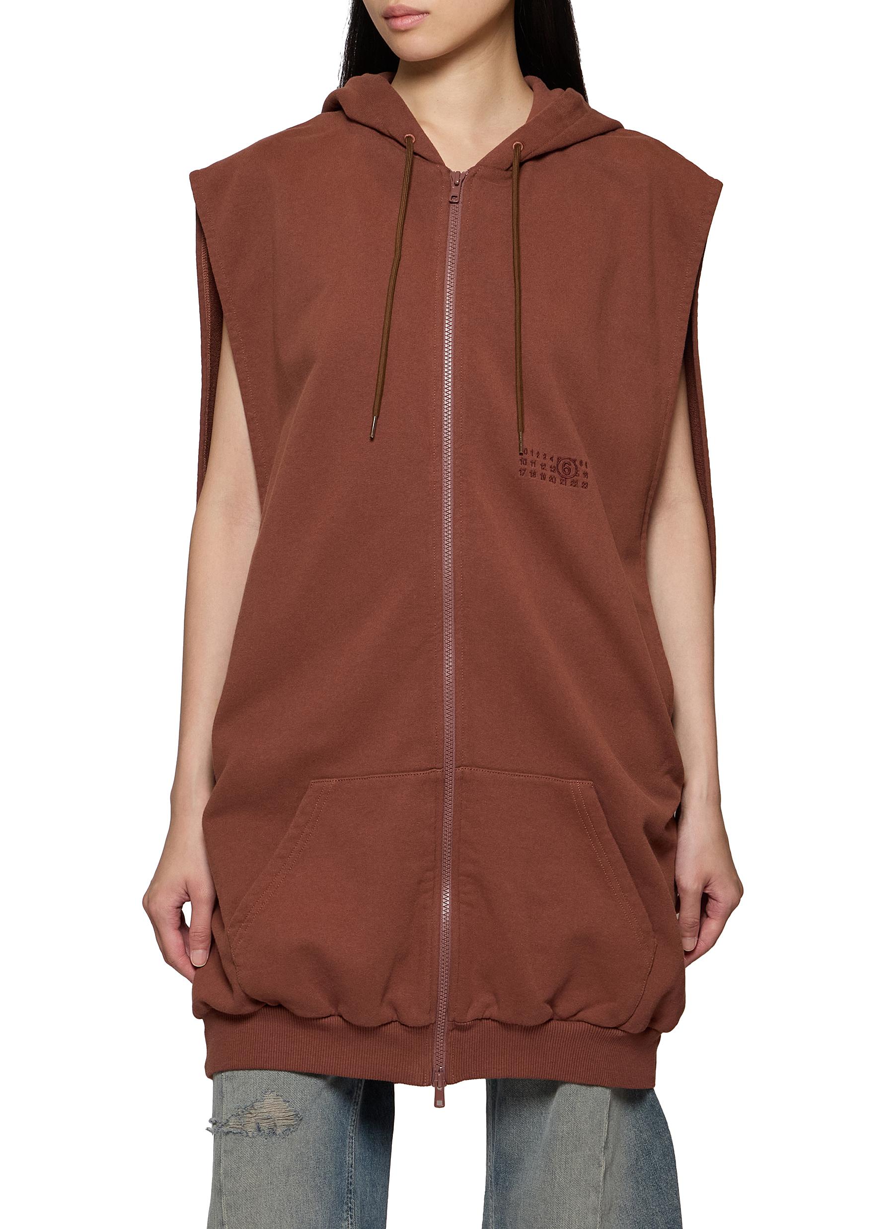 MM6 MAISON MARGIELA | Zip Up Sweatshirt | Women | Lane Crawford