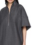  - MM6 MAISON MARGIELA - Abiti Quarter Zip Mini Dress