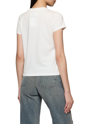 Back View - Click To Enlarge - MM6 MAISON MARGIELA - Sticker Graphic T-Shirt