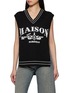 MM6 MAISON MARGIELA Logo Print V-Neck Knit Vest