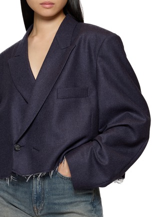  - MM6 MAISON MARGIELA - Cropped Double Breasted Blazer