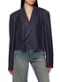 MM6 MAISON MARGIELA Cropped Double Breasted Blazer
