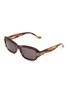 BALENCIAGA Recycled Acetate Rectangular Sunglasses