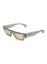 GUCCI Recycled Acetate Rectangle Sunglasses