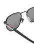 Detail View - Click To Enlarge - GUCCI - Metal Rectangular Sunglasses