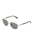 GUCCI Metal Rectangular Sunglasses