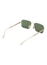 Figure View - Click To Enlarge - GUCCI - Metal Rectangular Sunglasses