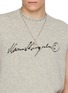 Figure View - Click To Enlarge - EMANUELE BICOCCHI - Link Cross Sterling Silver Necklace