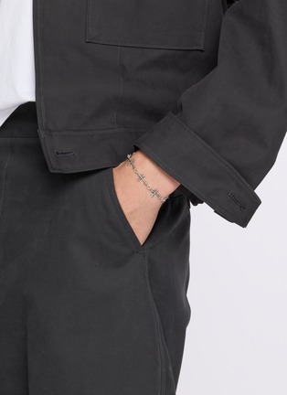 Figure View - Click To Enlarge - EMANUELE BICOCCHI - Rose Cross Sterling Silver Bracelet