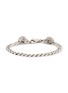 EMANUELE BICOCCHI Flortish Skull Sterling Silver Chain Bracelet