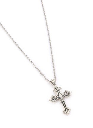Detail View - Click To Enlarge - EMANUELE BICOCCHI - Cross Sterling Silver Necklack
