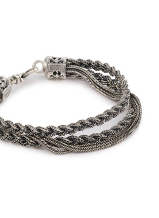 Detail View - Click To Enlarge - EMANUELE BICOCCHI - Rope Sterling Silver Bracelet