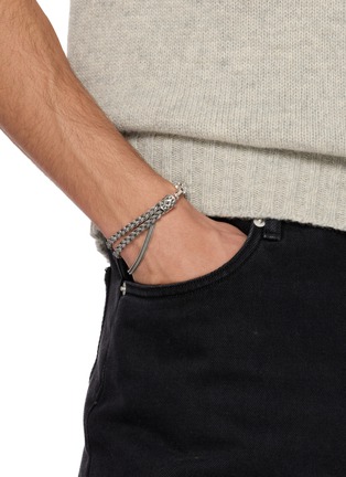 Figure View - Click To Enlarge - EMANUELE BICOCCHI - Rope Sterling Silver Bracelet