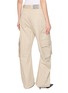 Back View - Click To Enlarge - BALENCIAGA - Relaxed Fit Cotton Twill Cargo Pants