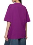 Back View - Click To Enlarge - BALENCIAGA - Oversized Graphic Print T-Shirt