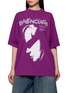 BALENCIAGA Oversized Graphic Print T-Shirt