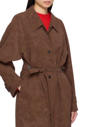  - THE LOOM - Aura Suede Trench Coat
