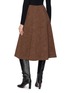 Back View - Click To Enlarge - THE LOOM - Aura Suede Midi Skirt