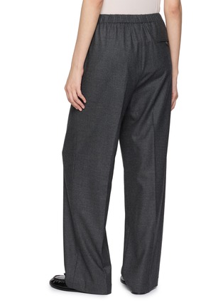 Back View - Click To Enlarge - THE LOOM - Elasticated Crease Pants