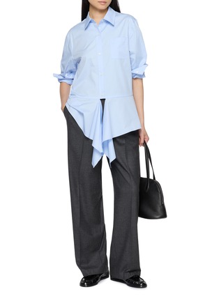 Figure View - Click To Enlarge - THE LOOM - Elasticated Crease Pants