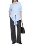 Figure View - Click To Enlarge - THE LOOM - Elasticated Crease Pants