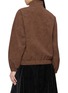 Back View - Click To Enlarge - THE LOOM - Aura High Neck Suede Jacket