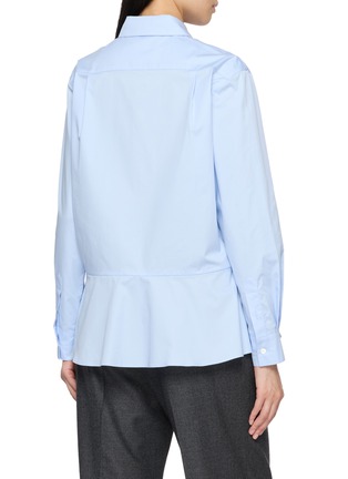 Back View - Click To Enlarge - THE LOOM - Draped Panel Shirt