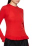  - THE LOOM - Dual Line Layered Peplum T-Shirt