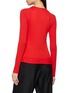 Back View - Click To Enlarge - THE LOOM - Dual Line Layered Peplum T-Shirt