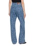 Back View - Click To Enlarge - DRIES VAN NOTEN - Peyton Patterned Medium Wash Jeans