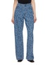 DRIES VAN NOTEN Peyton Patterned Medium Wash Jeans