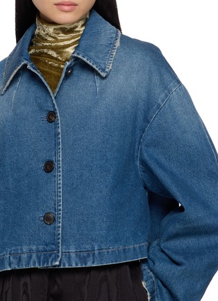  - DRIES VAN NOTEN - Vondero Cropped Denim Jacket