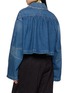 Back View - Click To Enlarge - DRIES VAN NOTEN - Vondero Cropped Denim Jacket