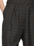 - DRIES VAN NOTEN - Peacha Checkered Suiting Pants