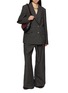 Figure View - Click To Enlarge - DRIES VAN NOTEN - Peacha Checkered Suiting Pants