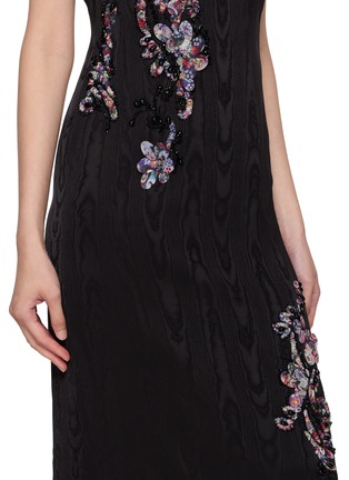  - DRIES VAN NOTEN - Debant Sleeveless Floral Embellished Long Dress