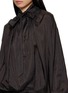  - DRIES VAN NOTEN - Cenvy Striped Scarf Collar Blouse
