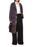 Figure View - Click To Enlarge - DRIES VAN NOTEN - Rivkam Embellished Long Coat