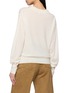 Back View - Click To Enlarge - R2W - Nadine Cowl Neck Wool Knit Sweater