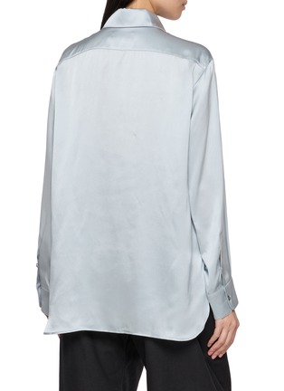 Back View - Click To Enlarge - R2W - Leah Silk Satin Shirt