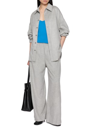 Figure View - Click To Enlarge - R2W - Natalia Camel Hair Shirt